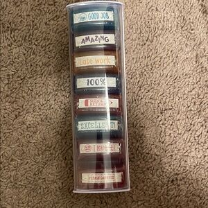 New Teaching Homework Grading Stamp Set